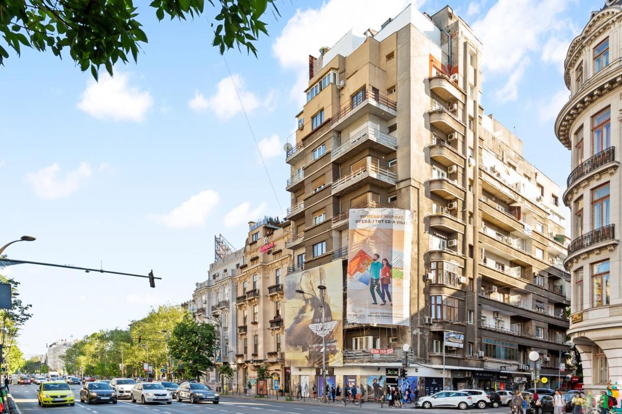 شقة Tova Pearl Ultracentral - Romana Square Subway بوخارست المظهر الخارجي الصورة